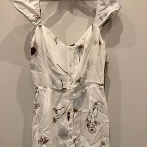 Brand new Reformation floral mini dress